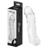 Addicted Toys - funda para pene con anillo para testículos - 22 cm (transparente)