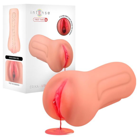 Intense First Time Erica - masturbador vagina virgen realista - color natural
