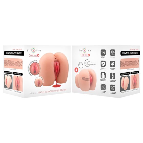 Intense First Time Ariana - masturbador realista virgen vibrador - color natural