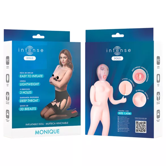 Intense Dolls Monique - muñeca hinchable femenina - material PVC