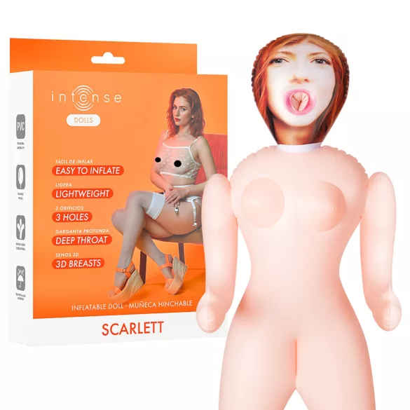 Intense Dolls Scarlett - muñeca hinchable sexual - material PVC