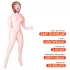 Intense Dolls Scarlett - muñeca hinchable sexual - material PVC