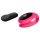 Virgite - Vibrador remoto para parejas (negro-rosa)