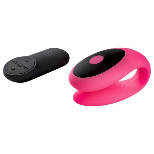 Virgite - Vibrador remoto para parejas (negro-rosa)