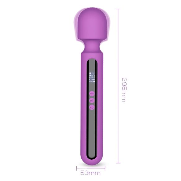 Engily Ross Aura - vibrador masajeador digital recargable (lila)