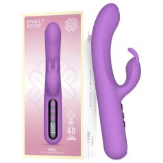   Engily Ross Swell - Vibrador recargable con brazo para clítoris - silicona lila