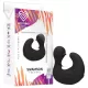 Latetobed - vibrador de dedo con forma de pato (negro)
