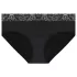 Adalet Natura Super - braga menstrual - absorbente - algodón negro