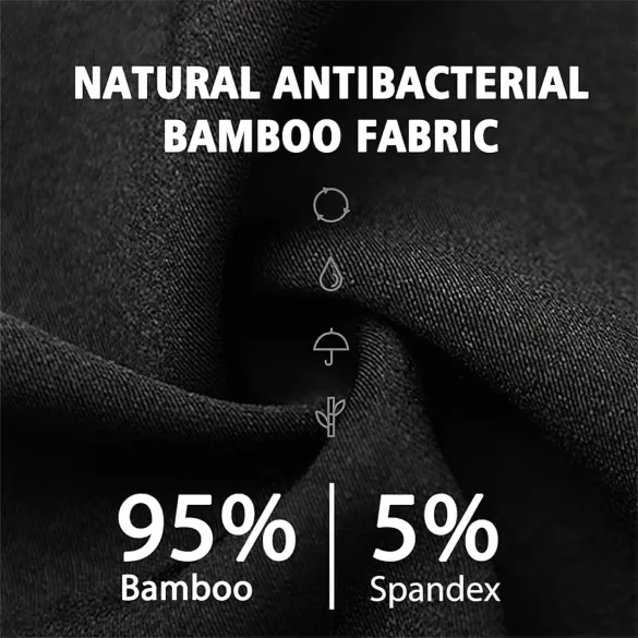 Adalet Natura Super - braga menstrual - absorbente - algodón negro