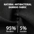 Adalet Natura Super - braga menstrual - absorbente - algodón negro - M