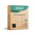Adalet Natura Super - braga menstrual - absorbente - algodón negro - M
