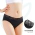 Adalet Natura Super - bragas menstruales (negras) - L