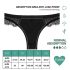Braguitas Menstruales Adalet Flora Normal (negro) - L