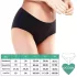 Adalet Ocean Normal - braguita menstrual absorbente - algodón negro