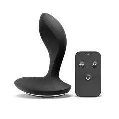   INTOYOU Herrules - consolador anal electroestimulador - silicona negra