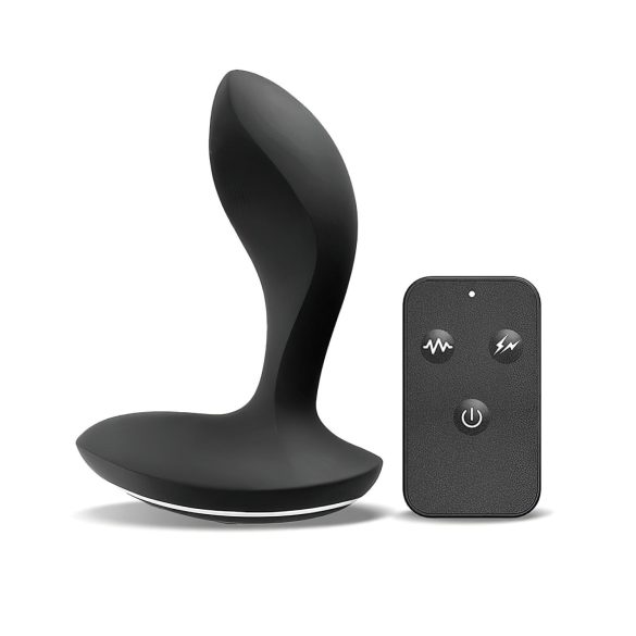 INTOYOU Herrules - vibrador anal electro (negro)