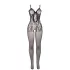 Adalet Many - body de red con lazo - negro