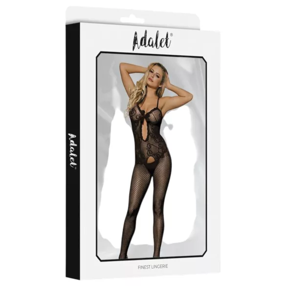 Adalet Many - body de red con lazo - negro