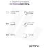 INTOYOU - Anillo inteligente vibrador para pene y testículos (azul)
