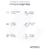 INTOYOU - Anillo vibrador para pene y testículos controlado por app, para hombres (azul)