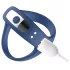 INTOYOU - Anillo vibrador para pene y testículos controlado por app, para hombres (azul)