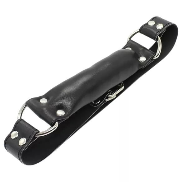 Latetobed - mordaza acolchada - cuero sintético negro