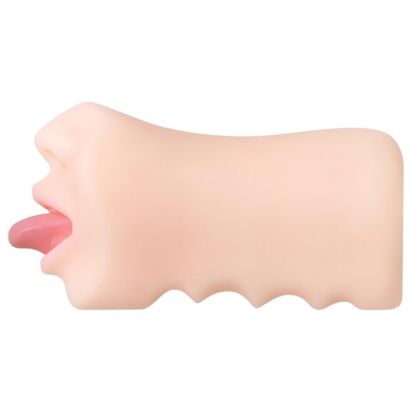 Zero Tolerance - masturbador boca realista - silicona color natural