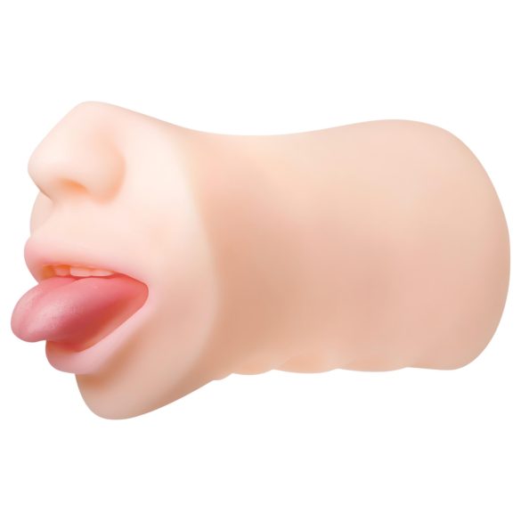 Zero Tolerance - masturbador boca realista - silicona color natural