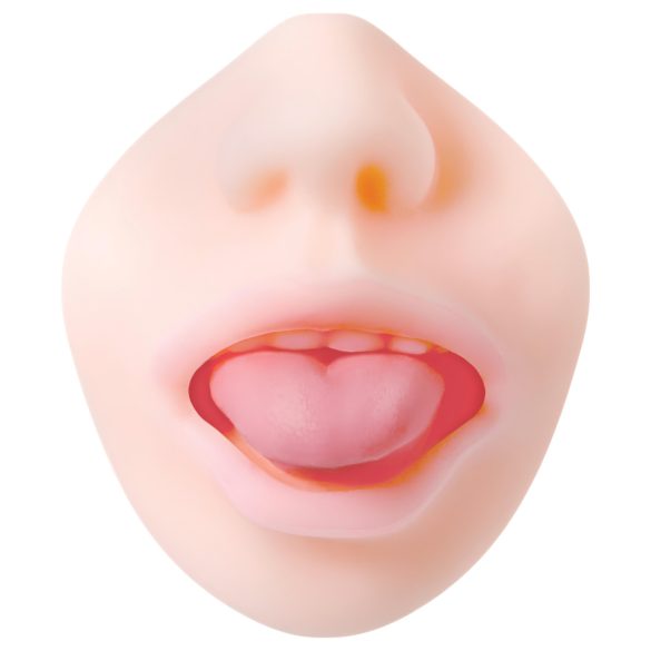 Zero Tolerance - masturbador boca realista - silicona color natural