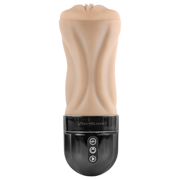 Zero Tolerance - masturbador masculino succionador vibrador - color natural