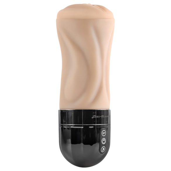 Zero Tolerance - masturbador masculino succionador vibrador - color natural