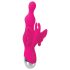 Evolved - Vibrador con perlas y estimulador de clítoris (rosa)