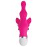 Evolved - Vibrador con perlas y estimulador de clítoris (rosa)