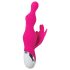 Evolved - Vibrador con perlas y estimulador de clítoris (rosa)