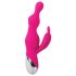 Evolved - Vibrador con perlas y estimulador de clítoris (rosa)