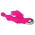 Evolved - Vibrador con perlas y estimulador de clítoris (rosa)