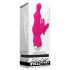 Evolved - Vibrador con perlas y estimulador de clítoris (rosa)
