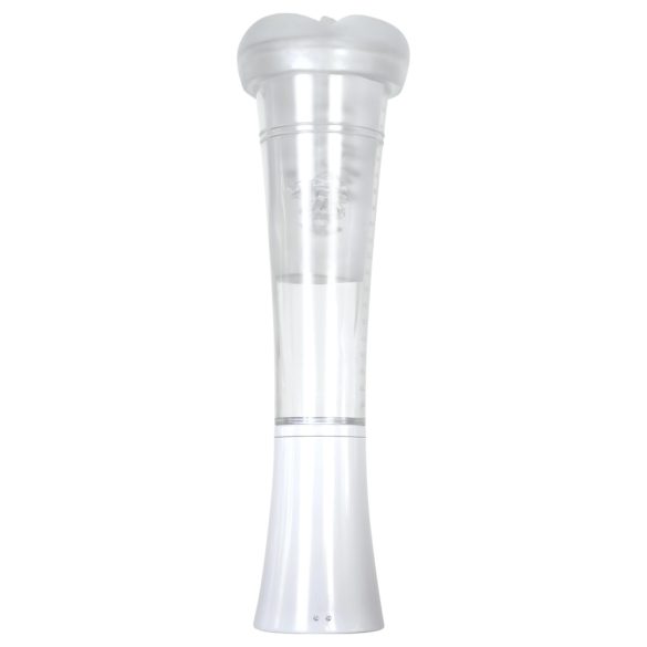 Zero Tolerance - Masturbador vibrador-succión recargable (transparente)