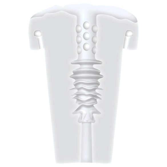 Zero Tolerance - masturbador succionador vibrador recargable - transparente