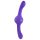Vibrador Doble Evolucionado Gyro Vibe - Recargable, Color Morado