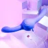 Evolved - vibrador doble recargable con función oscilante - silicona lila