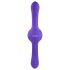 Vibrador Doble Evolucionado Gyro Vibe - Recargable, Color Morado
