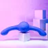 Evolved - vibrador doble recargable con función oscilante - silicona lila