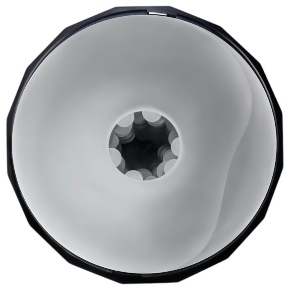 Playboy Solo Stroker - masturbador succionador recargable (negro)