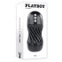 Playboy Solo Stroker - masturbador succionador recargable (negro)