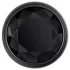 Evolved Black Gem - set de plugs anales de metal - piedra negra - color plateado