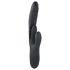 Playboy Rapid Rabbit - vibrador con estimulador de clítoris - recargable - negro