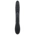 Playboy Rapid Rabbit - vibrador con estimulador de clítoris - recargable - negro