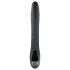 Playboy Rapid Rabbit - vibrador con estimulador de clítoris - recargable - negro