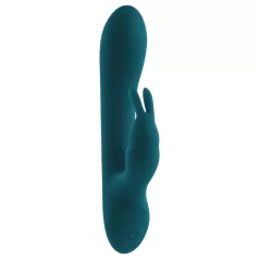   Playboy Rabbit - vibrador recargable con estimulador de clítoris